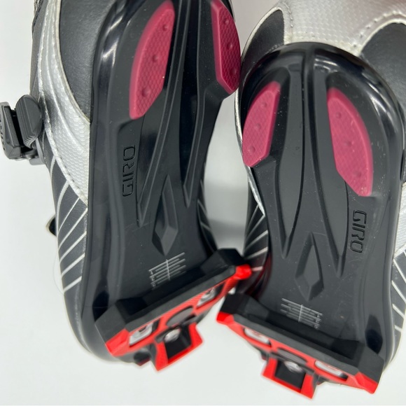 Giro Solara Road Shoe - Womens - Gunmetal-Berry Gunmetal - - Picture 6 of 13